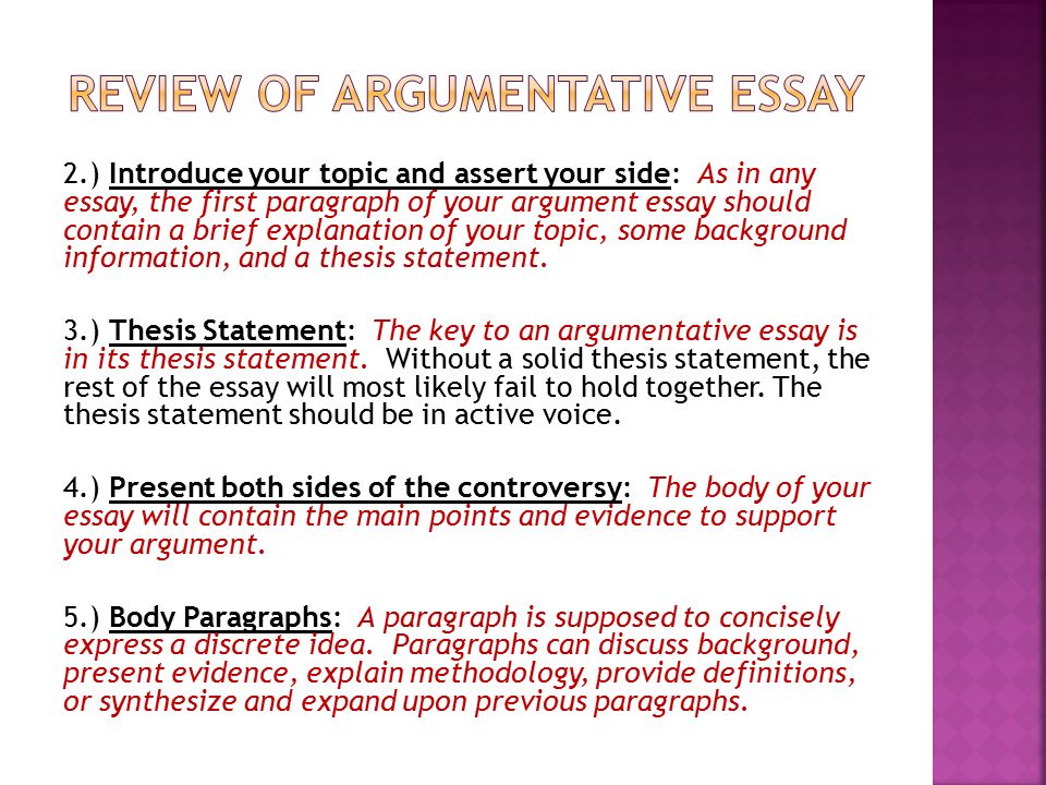 Appraisal of evidence essay